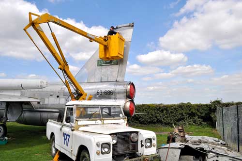 Volunteers at the City Of Norwich Aviation Museum